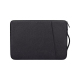Sacoche Ordinateur Portable Étanche Et Protectrice Pour Laptop 13.3 Pouces En Polyester Gris Avec Poignée Télescopique Confor...