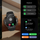 Montre Connectée Bluetooth 1.46 Pouces Moniteur Santé et Sports 100 Modes Étanche IP67 Autonomie 30 Jours - www.yonis-shop.com