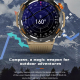 Montre Connectée Bluetooth 1.46 Pouces Moniteur Santé et Sports 100 Modes Étanche IP67 Autonomie 30 Jours - www.yonis-shop.com