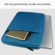 Sacoche Ordinateur Portable Universelle 13.3 Pouces Protection Antichoc Étanche Doublure Douce Navy - www.yonis-shop.com