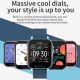 Montre Connectée Sportive Etanche IP67 Écran TFT 1.54 Pouces Suivi Santé Sommeil Tension Artérielle Compatible Android IOS - ...