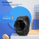 Montre Connectée Sport 1.54 Pouces Écran Tactile Multifonctions Suivi Activité Cardiaque Sommeil Compatible iOS Android - www...