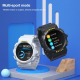 Montre Connectée Sport 1.54 Pouces Écran Tactile Multifonctions Suivi Activité Cardiaque Sommeil Compatible iOS Android - www...