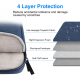 Sacoche Ordinateur Portable Étanche Haute Qualité Pour Macbook Lenovo ASUS HP Design Élégant Et Léger Protection Multi-Couche...