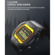 Montre Connectée Sportive Étanche 50m Avec Écran LCD Rappels Notifications Télécommande Caméra Compatibilité Android iOS - ww...