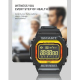 Montre Connectée Sportive Étanche 50m Avec Écran LCD Rappels Notifications Télécommande Caméra Compatibilité Android iOS - ww...