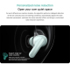 Ecouteurs Bluetooth Sans Fil Réduction Active De Bruit 3 Modes Étanches IP54 Chargement Rapide Type-C Connexion Intelligente ...