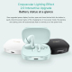 Ecouteurs Bluetooth Sans Fil Réduction Active De Bruit 3 Modes Étanches IP54 Chargement Rapide Type-C Connexion Intelligente ...