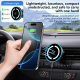 Support Téléphone Voiture Chargeur Sans Fil Qi 15W Aimant N52 Rotation 360° Compatible Appareils Qi Avec Câble - www.yonis-sh...