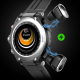 Montre Connectée 2 En 1 Avec Écouteurs Bluetooth Écran Tactile IPS 1.28 Pouces Suivi Cardiaque Musique Sans Fil Autonomie 60 ...