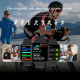 Montre Connectée Écran Couleur 1.83 Pouce Étanche IP68 Bluetooth Appels Santé Sport Assistant Vocal Autonomie Longue Durée - ...