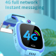 Montre Connectée Enfant 4G Étanche Avec Appel Vidéo Et Fonction SOS Écran Tactile 1.44 Pouces - www.yonis-shop.com