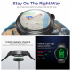 Montre Connectée Android 4G Pour Appels Vidéo Avec Écran AMOLED GPS NFC IP67 Et Batterie 1000 mAh - www.yonis-shop.com
