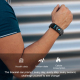 Montre Connectée Cuir 1.14\\" Appels Bluetooth et Suivi Santé Autonomie 60H Compatible iOS Android - www.yonis-shop.com
