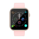 Montre Connectée Étanche Rose Suivi Santé Pedomètre Sommeil Fréquence Cardiaque Oxymétrie Tension Musique Multilingue - www.y...