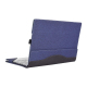 Sacoche Ordinateur Portable 15 Pouces Texture Tissu Cuir PU Avec Fonction Support - www.yonis-shop.com