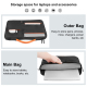 Sacoche Ordinateur Portable Imperméable Élégante Et Résistante Pour Laptops 15 à 16 Pouces Protection Multicouche Ultra Légèr...