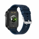 Montre Connectée Écran HD 1.7 Pouces Surveillance Température Corporelle Et Oxygène Sanguin Bracelet TPU Étanche IP68 Autonom...