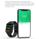 Montre Connectée Écran 1.69 Pouces Étanche IP67 Surveillance Santé et Notifications Bluetooth Compatible iOS et Android - www...