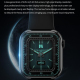 Montre Connectée 2.05 Pouces Écran Tactile Appels Bluetooth Surveillance Oxygène Sanguin Étanche IP68 Charge Sans Fil Multisp...