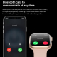 Montre Connectée 2.05 Pouces Écran Tactile Appels Bluetooth Surveillance Oxygène Sanguin Étanche IP68 Charge Sans Fil Multisp...