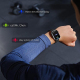 Montre Connectée 2.05 Pouces Écran Tactile Appels Bluetooth Surveillance Oxygène Sanguin Étanche IP68 Charge Sans Fil Multisp...