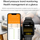 Montre Connectée Étanche IP67 Avec Écran 1.91 Pouces Et Bracelet Silicone Fonctions ECG Bluetooth Appel Surveillance Santé Co...