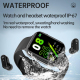 Montre Connectée 2 En 1 Avec Écouteurs TWS Intégrés Appel Bluetooth Suivi Cardiaque Et Oxygène Batterie Longue Durée Étanche ...