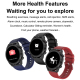 Montre Connectée Étanche IP67 Avec Écran IPS 1.39 Pouces et Suivi Santé Complet - www.yonis-shop.com