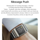 Montre Connectée Avec Écouteurs Suivi Du Sommeil Mesure De La Pression Artérielle IP68 Veille De Plus De 60 Jours - www.yonis...