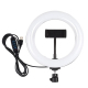 Anneau Lumineux LED 20 cm Pour Vlogging Selfies Et Vidéos USB À Intensité Réglable 3 Modes Avec Pince Smartphone - www.yonis-...