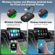 Adaptateur CarPlay Android Auto Filaire Vers Sans Fil USB Et USB Type C Sans Application Pour iOS Et Android - www.yonis-shop...