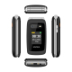 Téléphone Portable 4G Style Clapet Avec Double Écran SOS FM Dual SIM et 21 Touches - www.yonis-shop.com
