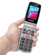 Téléphone Portable 4G Style Clapet Avec Double Écran SOS FM Dual SIM et 21 Touches - www.yonis-shop.com