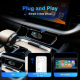 Convertisseur CarPlay Android Auto Filaire Vers Sans Fil Pour Véhicule Compatible Wi Fi Double Bande Adaptateur Type C - www....