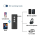 Récepteur Émetteur Bluetooth 5.3 AUX Pour Voiture Lecteur De Carte TF Jusqu’à 64 Go Autonomie 10 Heures Portée 15 Mètres - ww...