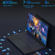 Ordinateur Portable 15.6 Pouces Ultrathin 12GB+256GB Windows 10 Intel Quad Core Haute Résolution 1920x1080 6000mAh 8 Heures A...