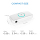 Récepteur Audio Bluetooth Pour Autoradio Et Enceintes Avec Jack 3.5 Mm Autonomie 16 Heures - www.yonis-shop.com