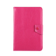 Étui de protection rose pour tablette tactile 10.1 pouces fermé de face avec son rabat. - Yonis Y-heu8