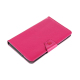 Housse étui universelle rose pour tablette tactile 10.1 pouces fermée avec sa languette de fermeture. - Yonis Y-heu8