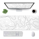 Tapis De Souris Gamer Extra Large Imperméable Design Abstrait Pour Bureau Et Jeu Confortable Et Durable - www.yonis-shop.com