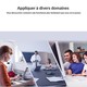 Mini PC Windows Haute Performance Quad Core Support HDMI VGA Sécurité Optimale Vidéo HD 1080P Idéal Pour Écoles Bureaux Insti...