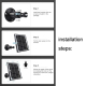 Panneau Solaire Monocristallin 5.5 V 6 W Pour Appareils Extérieurs Étanche Avec Support Orientable Et USB - www.yonis-shop.com