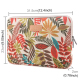 Sacoche Ordinateur Portable 12 Pouces Étanche Antichoc Ultra Slim Design Motif Feuilles Colorées - www.yonis-shop.com