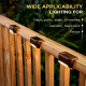 Lampes Solaires LED Pour Escaliers Extérieurs 12 Pièces Étanches IP65 Blanc Chaud Marron Allumage Automatique 8 À 10 Heures -...