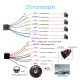 Autoradio 6.9 Pouces Écran Tactile HD Carplay Bluetooth Caméra de Recul USB FM/RDS Stéréo - www.yonis-shop.com