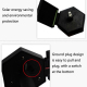 Lampe Solaire De Jardin Perroquet En Résine Peinte À La Main 13 LED Blanc Chaud 6 À 8 H IP458 - www.yonis-shop.com