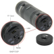 Connectiques arrière et boutons de réglage de la caméra sport tube étanche Full HD noire - Yonis Y-cs9g32-bis