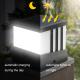 Lampe Solaire Extérieure Pour Potelet De Jardin Étanche IP65 Autonomie 8H30 3 Températures De Couleur Noir - www.yonis-shop.com