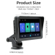 Autoradio 7 Pouces Écran Tactile Bluetooth 5.0 CarPlay Android Auto Mirroring FM USB MP3 Vidéo - www.yonis-shop.com